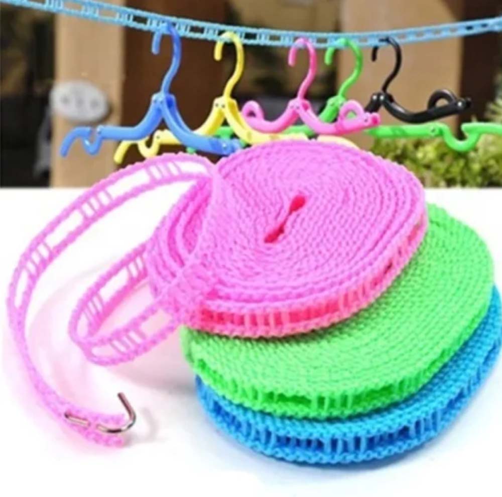 Zomo | Clothes Dryer Hanging Rope 5M, Non-Slip and Windproof Clothes ...